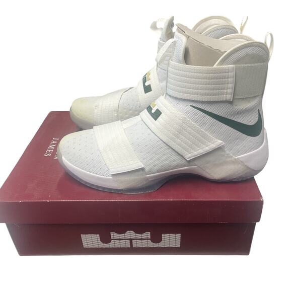 Nike Zoom Lebron Soldier 10 Men’s Size 13 - NCAA BASKETBALL Baylor University BU - Picture 1 of 8